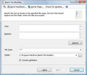Batch File Modifier 2.4.3477 - náhled