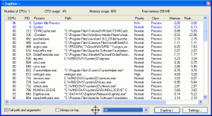Daphne 2.04 - náhled