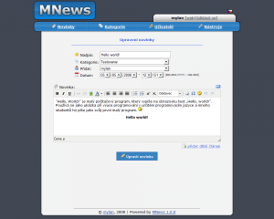 MNews 2.6.1 - náhled