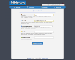 MNews 2.6.1 - náhled