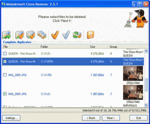 Moleskinsoft Clone Remover 3.5 - náhled