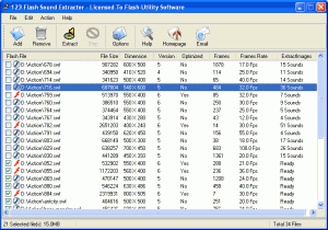 123 Flash Sound Extractor 1.00 - náhled
