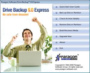 Drive Backup Personal 64-bit 9.0 - náhled