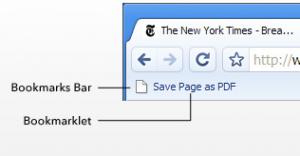 Save Page as PDF - náhled