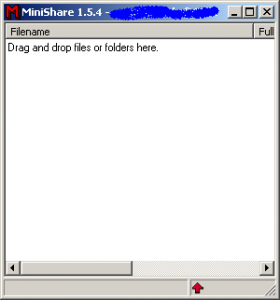 MiniShare 1.5.5 - náhled