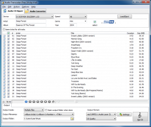 Audio Transcoder 2.9.14 - náhled