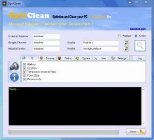 OptiClean 1.10.0004 - náhled