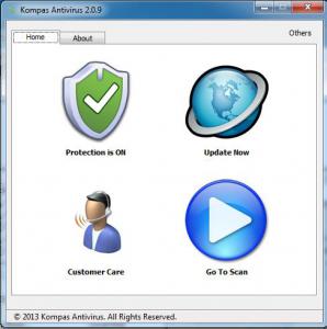 Kompas Antivirus 3.5.0 - náhled