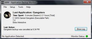 Application Backup Monitor 0.7.1.2 - náhled