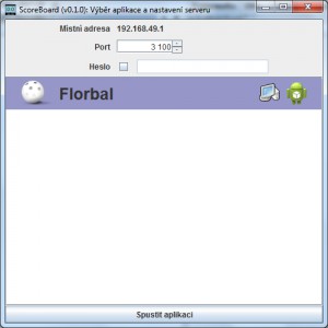 ScoreBoard - náhled