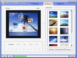 Photo DVD Creator 5.2 - náhled