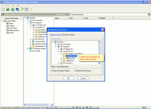 Outlook Express Attachment Extractor 1.62 - náhled