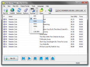 Handy CD Ripper 2.5.5 - náhled