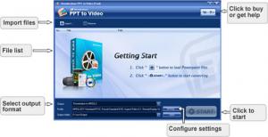 Wondershare PPT to Video 6.0.3.11 - náhled