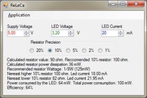 ReLeCa 1.0.0 - náhled