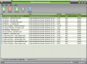 Audio Music Batch Converter 4.1.3 - náhled