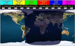 EarthSunX 2.20 - náhled