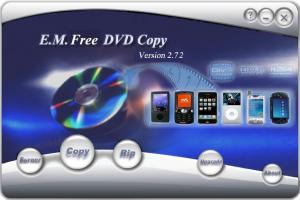 E.M. Free DVD Copy 2.72 - náhled