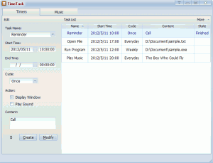 TimeTask 2.18 - náhled
