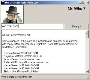 Mr. Who 1.0 - náhled