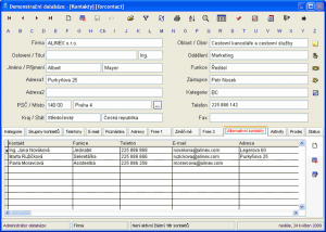 CRM 4Contact 10.1.2 - náhled