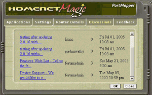 PortMapper 1.0.5 - náhled