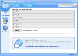 PC Brother System Care Free 2.2.3.2 - náhled