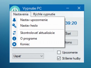 Vypnutie PC / Vypnutí PC - náhled