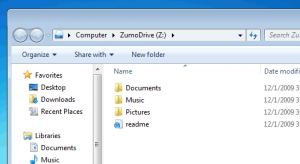 ZumoDrive 0.989 - náhled
