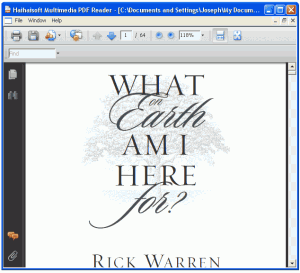 Haihaisoft Multimedia PDF Reader 1.0.0.3 - náhled