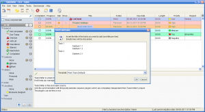 TaskUnifier 4.3.4 - náhled