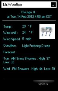 Mr.Weather 1.25 - náhled