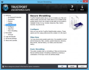 TrustPort USB Antivirus 2012 - náhled