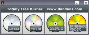 Totally Free Burner 7.5 - náhled