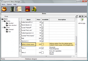 Ergonomic Menu 1.1 - náhled