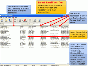 Smart Email Verifier 3.51 - náhled