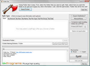 Folder Axe 7.0 - náhled