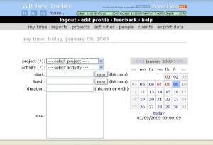 Anuko Time Tracker 1.13 - náhled