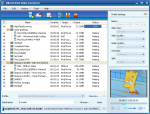 Xilisoft iPod Video Converter 5.1.37.0126 - náhled