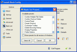 Install-Block 2.0.7 - náhled