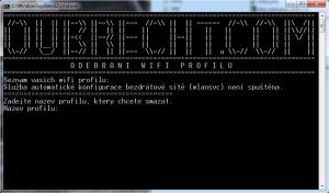Wifi profile manager 1.0 - náhled