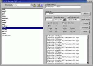 PHTML Encoder 6.0 - náhled
