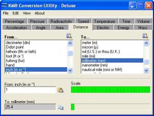 KMB Conversion Utility 3.1.0 - náhled