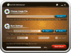 ImTOO ISO Burner 1.0.56.1231 - náhled