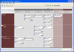 CodeTwo NetCalendars 2.1.1 - náhled