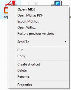 MDI2PDF Converter 2.61 - náhled