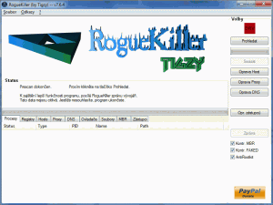 RogueKiller 15.17.3.0 - náhled
