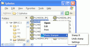 Gena PhotoStamper 2.7.1 - náhled