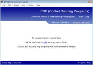 CRP - Control Running Programs 1.0 - Beta 2 - náhled