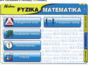 Fyzika-Matematika 2.0 beta - náhled